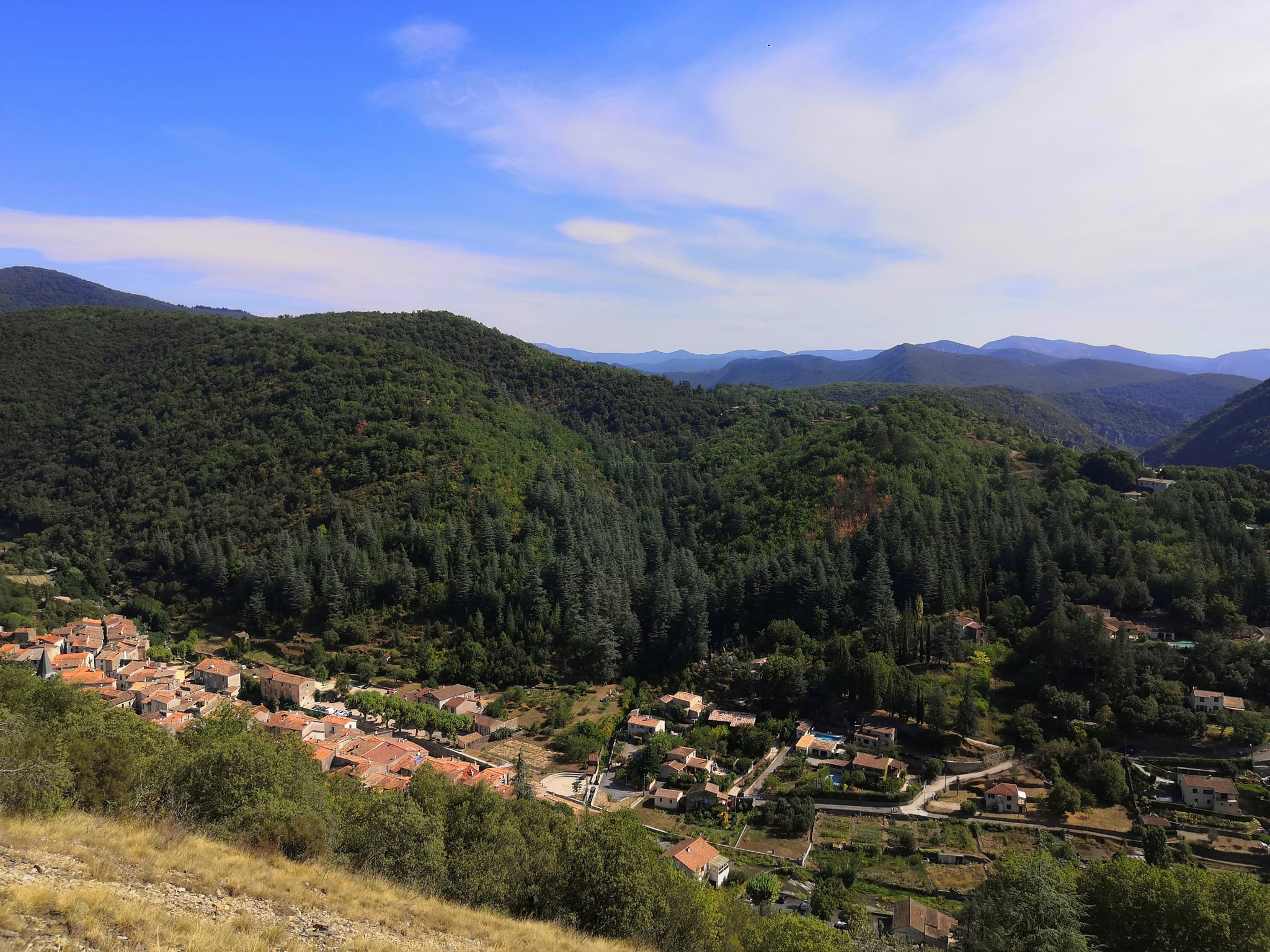 Randonnée à Saint-Laurent-le-Minier